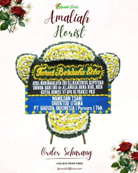 Papan Bunga Duka Beach Wedding Jakarta