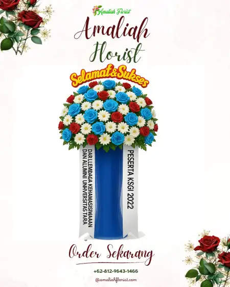 Standing Flowers Beach Wedding Jakarta